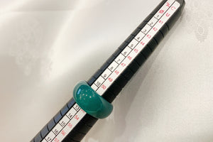 Genuine Green Jade Ring